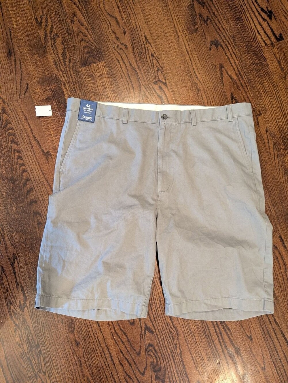 Men's Gray Casual Chino Shorts